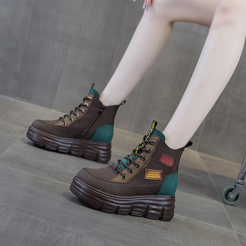 Ethnic Fashion For Women - Bottines à plateforme pour femmes, mode