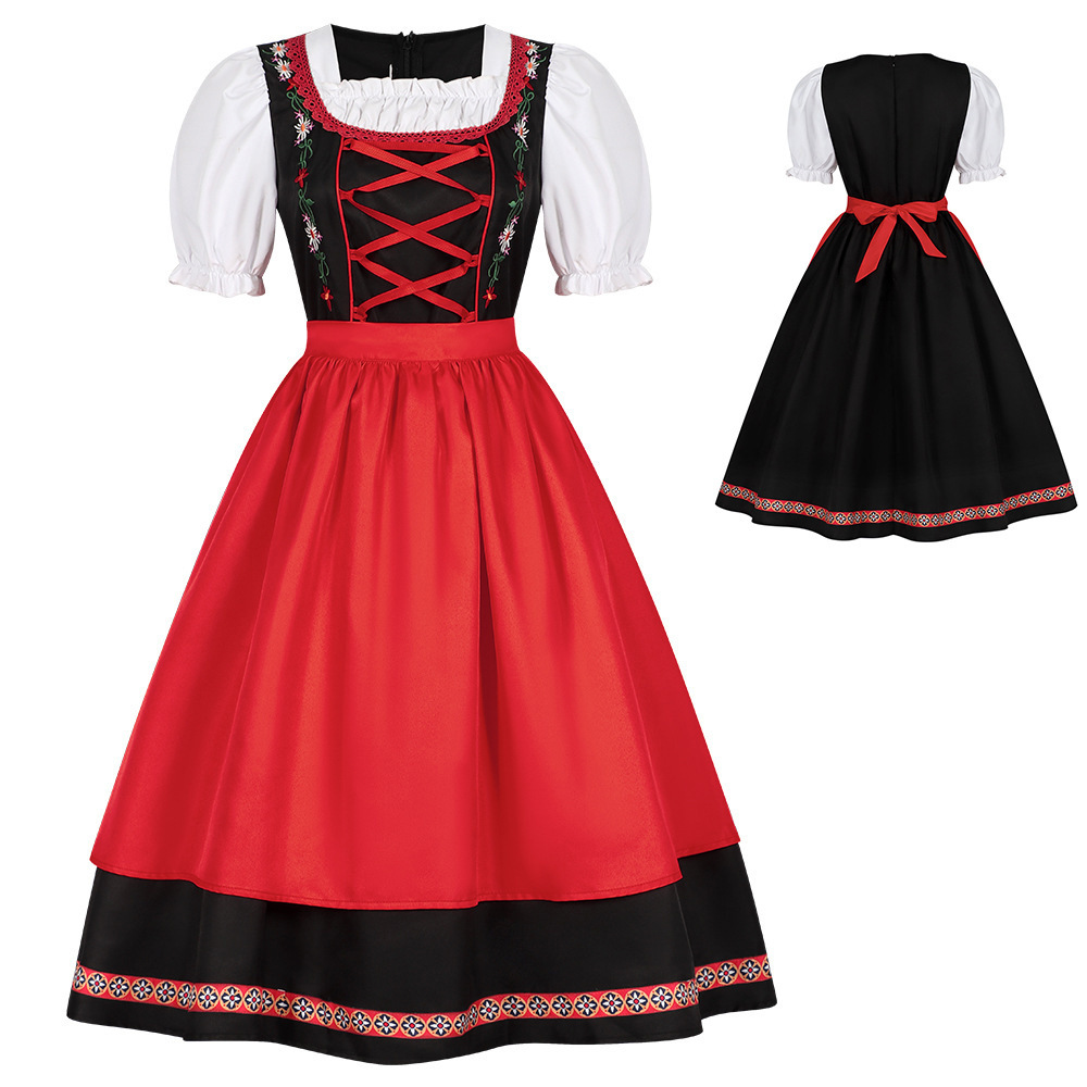 Ethnic Style Dresses - Nouveau Costume de l'oktoberfest allemand, robe