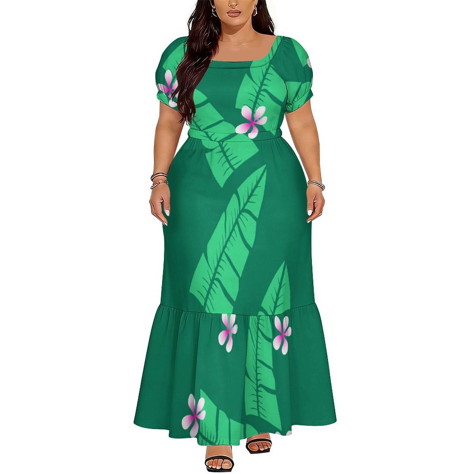 Ethnic Style Dresses - Robe confortable à manches courtes pour