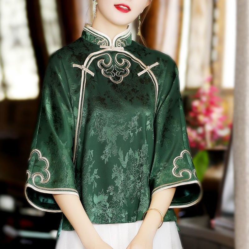 Chemise brodée de Style ethniq - Ethnic Fashion Clothing avis et prix