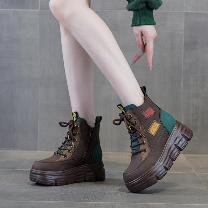 Bottines à plateforme pour fem - Ethnic Fashion For Women avis et prix