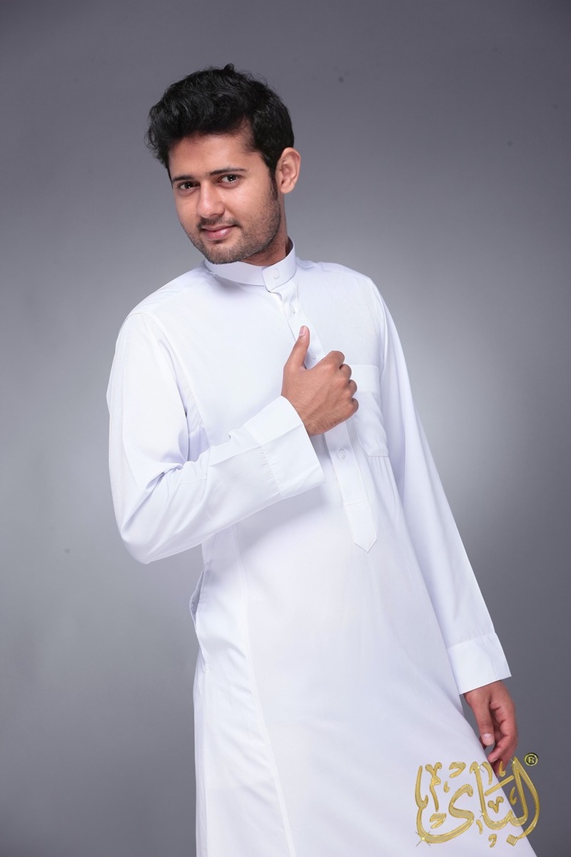 Robe musulmane à manches longu - Kurta Men Cotton avis et prix