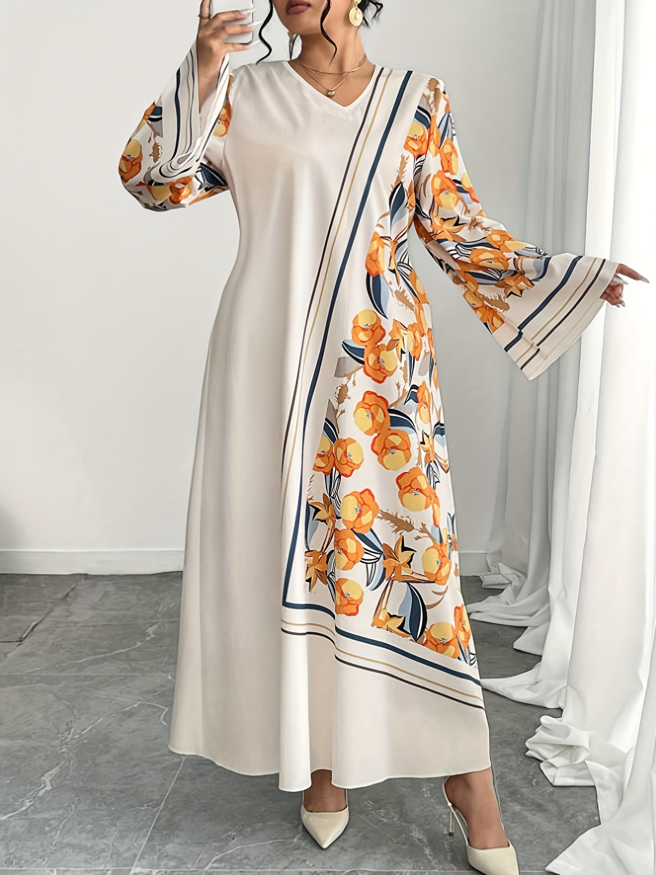 Robe longue pour femmes grande - Ethnic Style Dresses avis et prix