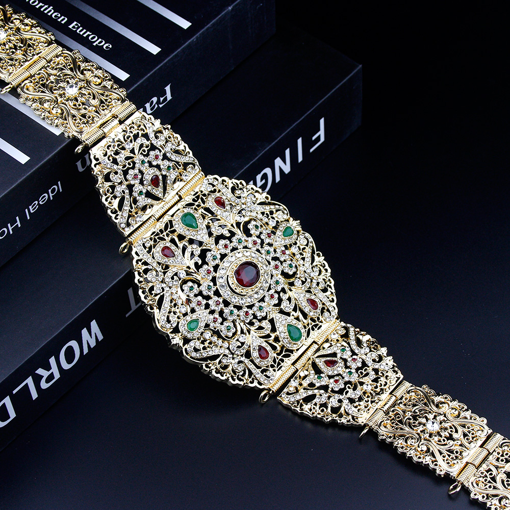 Sunspicems-Ceinture large maro - Ethnic Style Dresses avis et prix