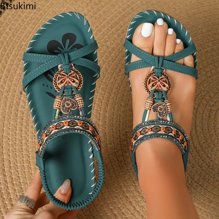 Sandales Bohèmes pour Femmes,  - Ethnic Fashion For Women avis et prix