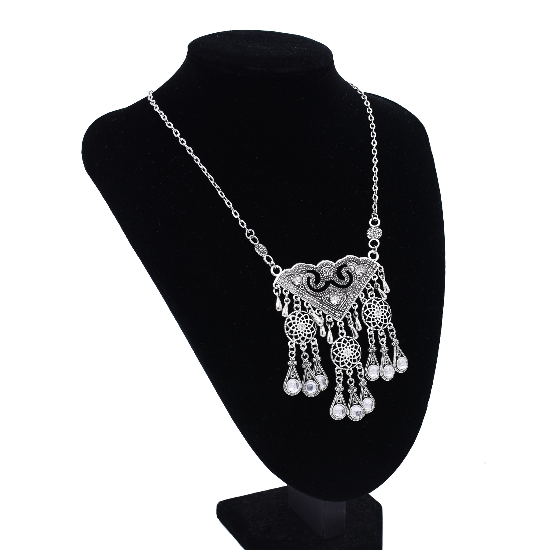 Collier Pendentif Géométrique  - Ethnic Fashion Pakistan avis et prix