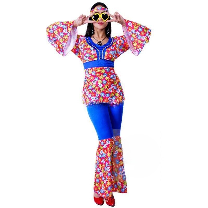 Costume hippie à grandes fleur - Ethnic Fashion Trend avis et prix