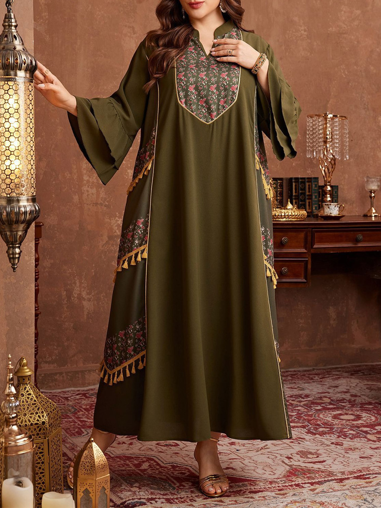 Robe Abaya GIBSIE Grande Taill - Ethnic Style Dresses avis et prix