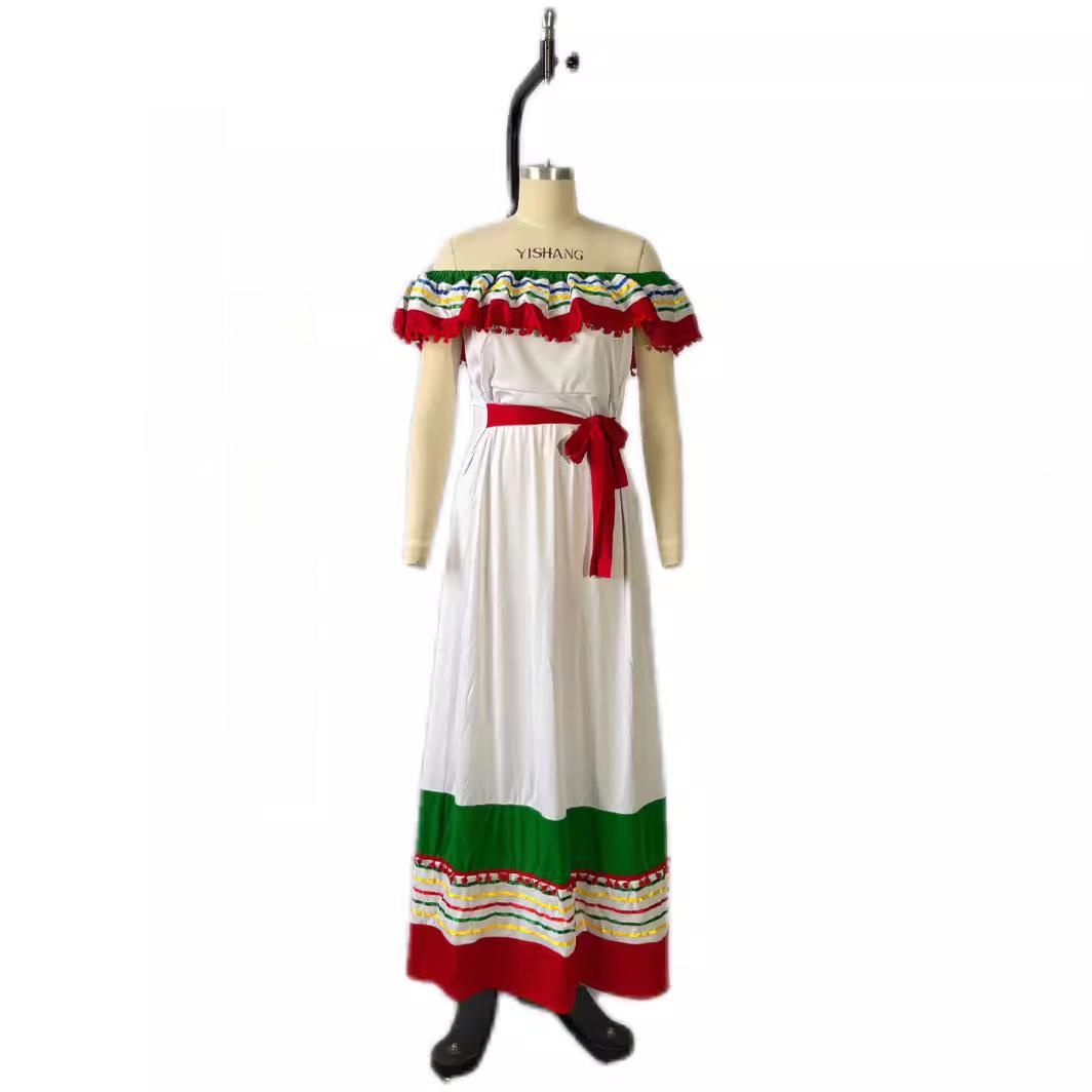 Nouvelle robe de costume ethni - Ethnic Style Dresses avis et prix